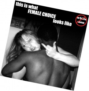 White whore enjoys interracial cuckold action!