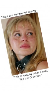 You are offered an exciting fucking scene with a nasty cuckold slutwife getting her real brutal punishment! Once she felt dissatisfied and found a hot stud to drill her hard and wild. The cheating fuck was so great that the slutwife got really absorbed into the action and repeated the fuck each time her husband was out! But once the husband turned back home earlier and caught the whore with her big cock fucker! The husband grew angry and decided to prove the whore him being better in all aspects of fucking! To be more convincing the husband put collar on the neck of his filthy wife and turned her into his fucking slave! The bitch was made to serve the stud each time he needed fucking relaxation no matter it was blowjob, anal fuck, anal rimming or pussy pounding! 