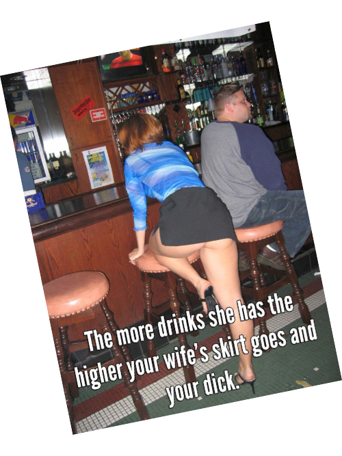 It is an ordinary day & a hot sexy slut comes into a bar to have a rela...